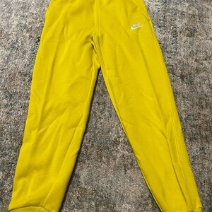 Nike Kids Bright Yellow Jogger Sweatpants